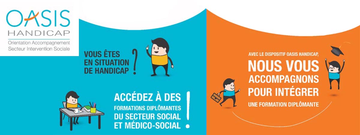 OASIS-Handicap: Pré-formation aux métiers du social pour les personnes en situation de handicap 